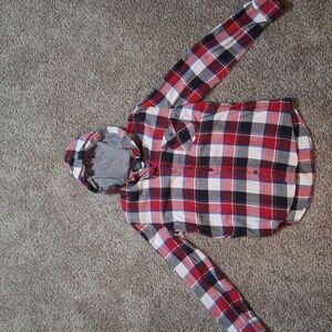 OP plaid long sleeve
